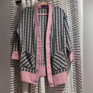 Sister Jane Sparkle Tweed Cardigan